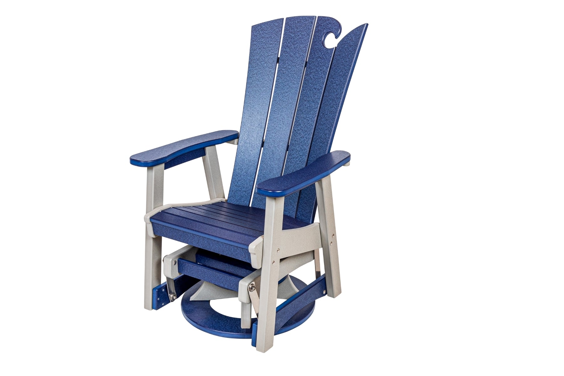 Poly Swivel Glider - OceanWavz Outdoor Furniture by Beaver Dam