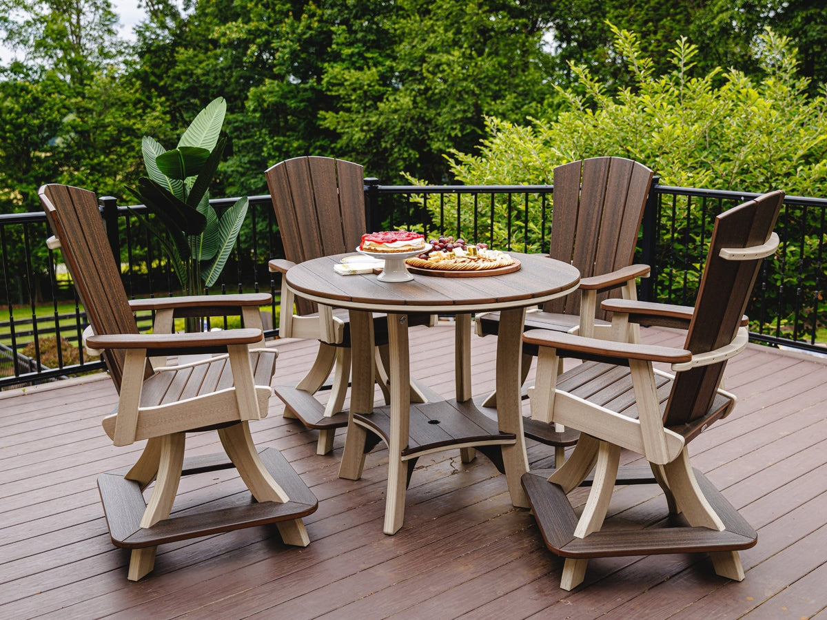Poly 43" Round Table - Serenity Outdoor Furniture by Beaver Dam ...