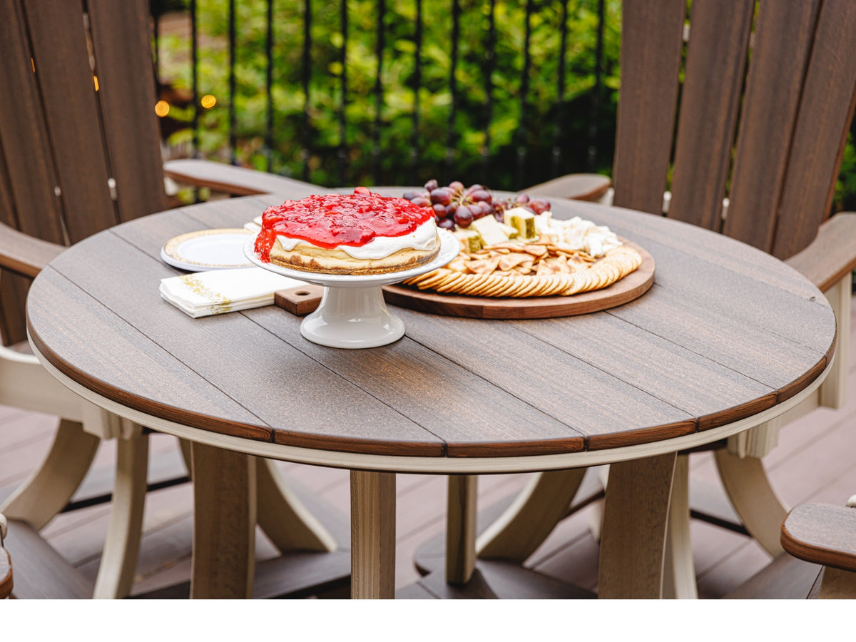 Poly 43" Round Table - Serenity Outdoor Furniture by Beaver Dam ...