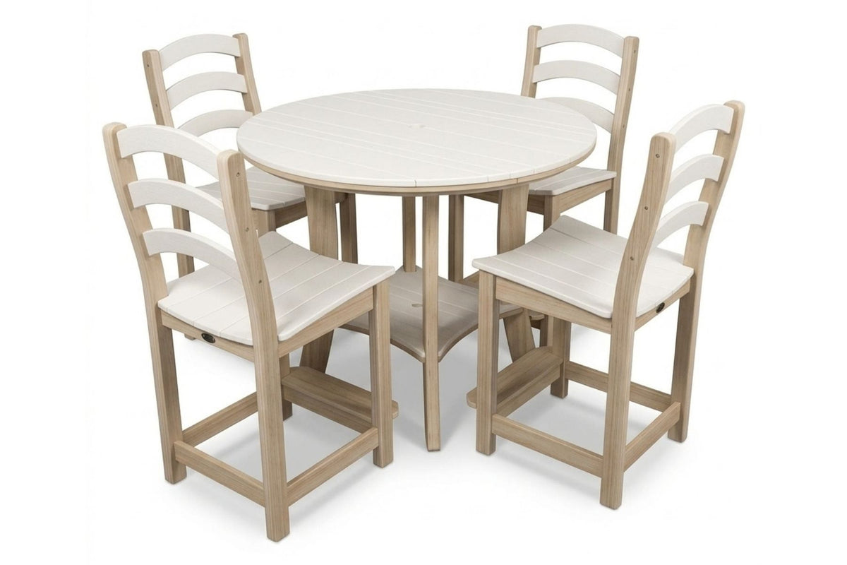 43" Round Table & Chairs Set | Serenity Collection