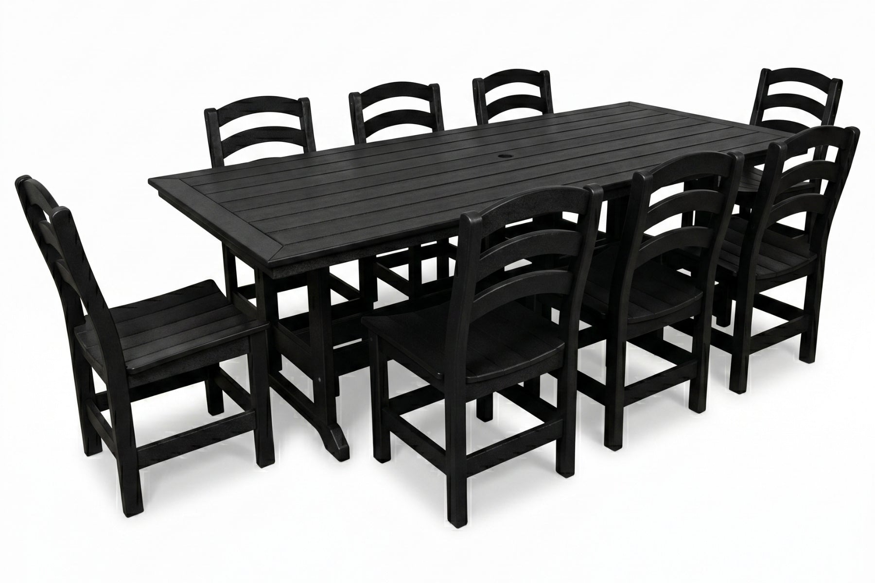 43" x 96" Rectangular Table & Chairs Set | Seabreak Collection