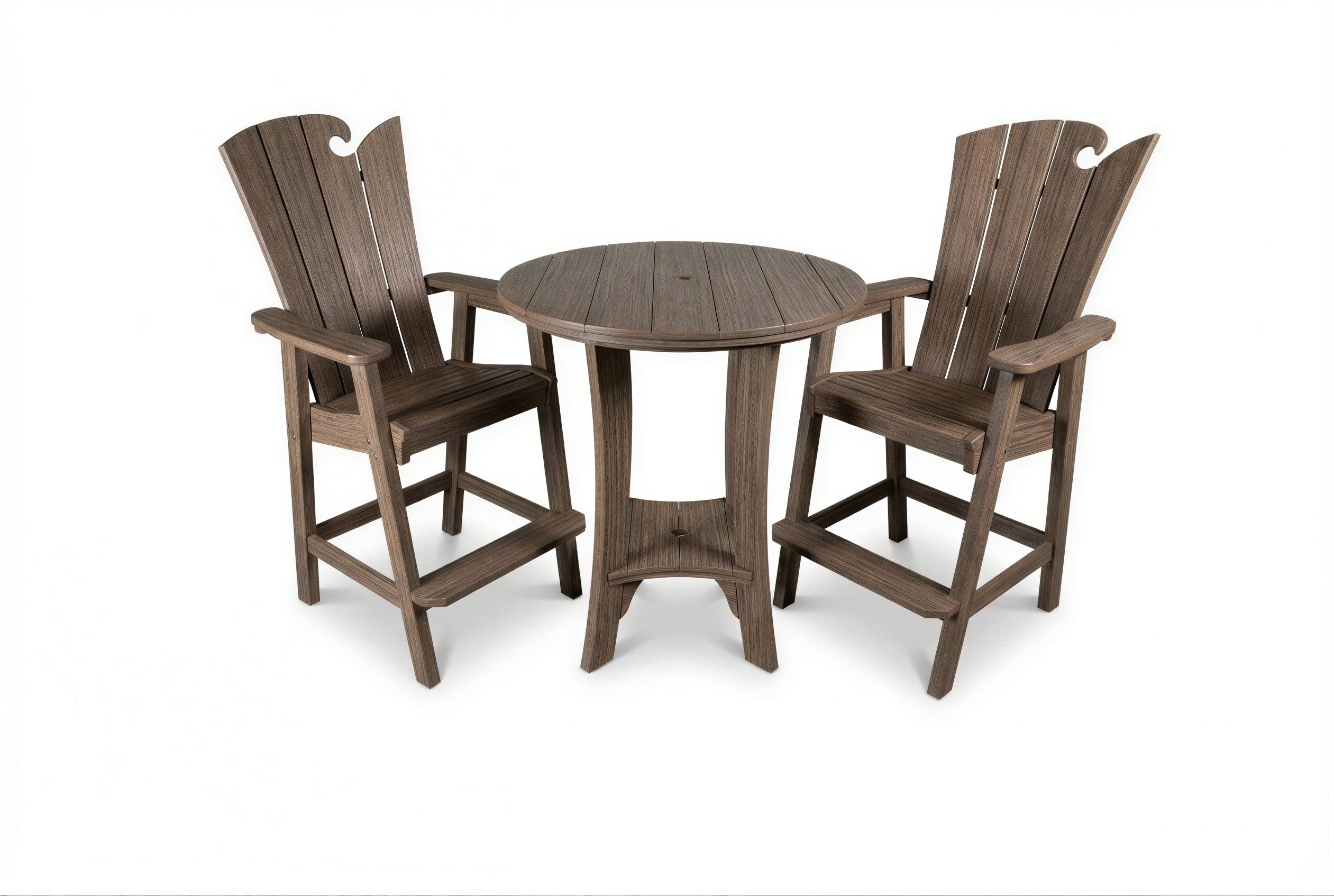 3-Piece Bistro Table & Chairs Set | Serenity Collection