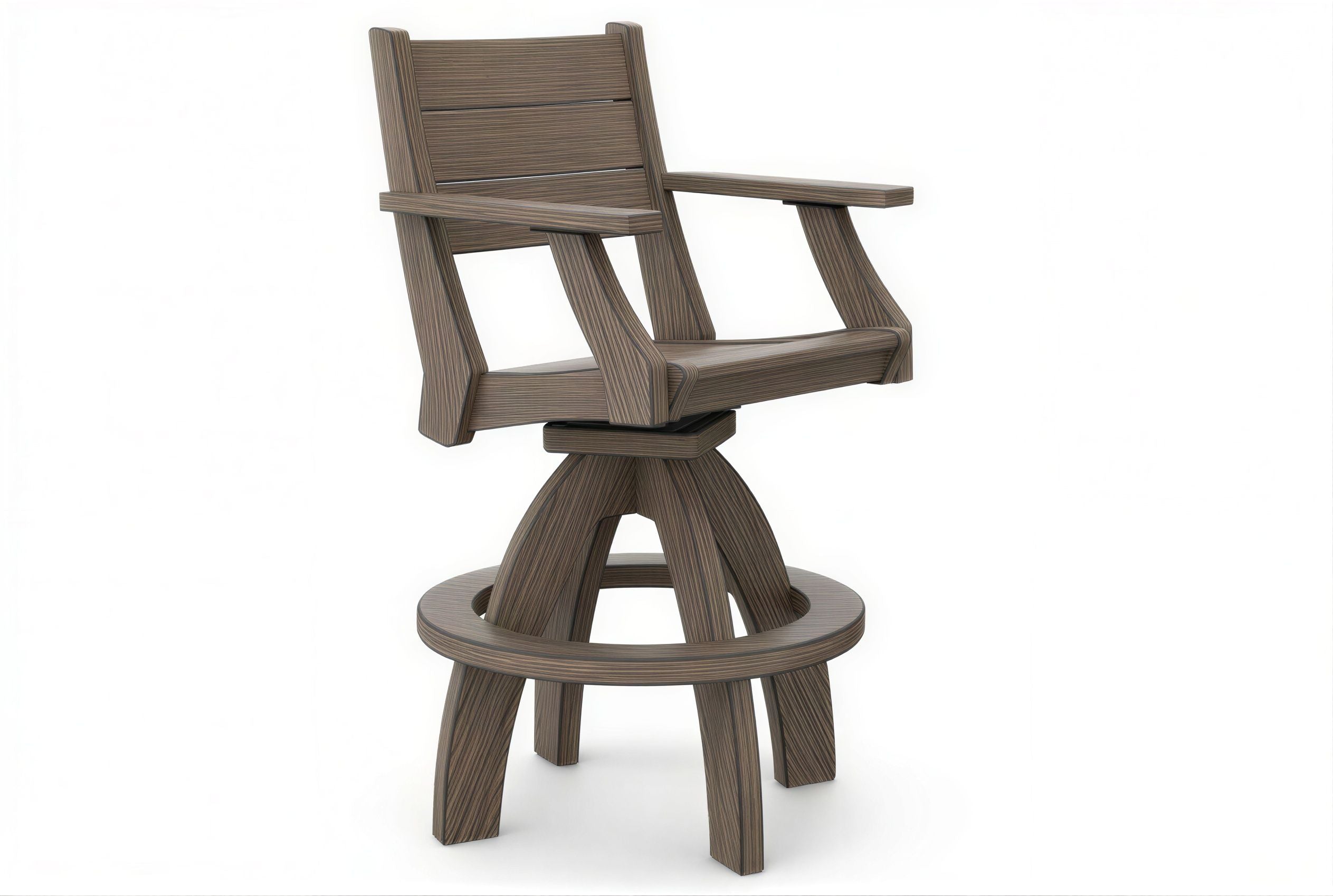 Farmhouse Swivel Chair