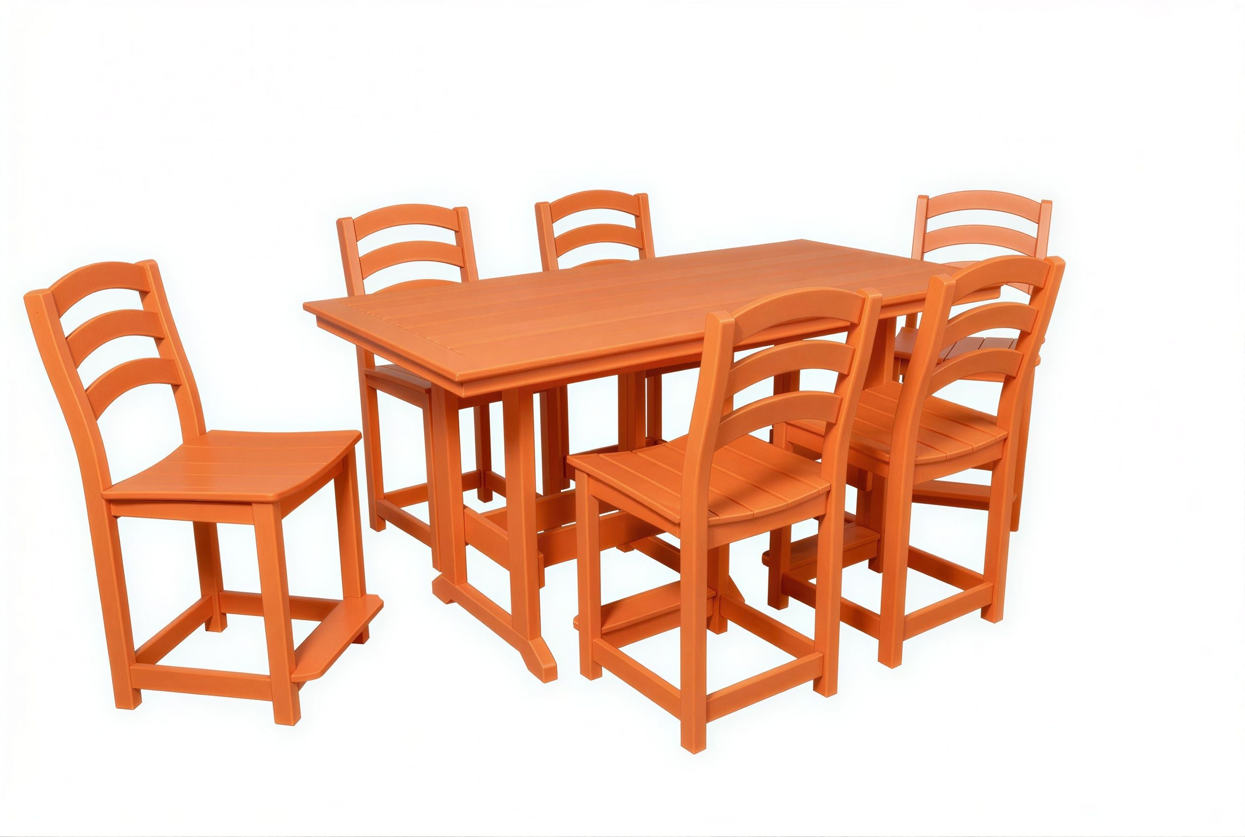 36"x72" Seabreak Table & Chairs Set