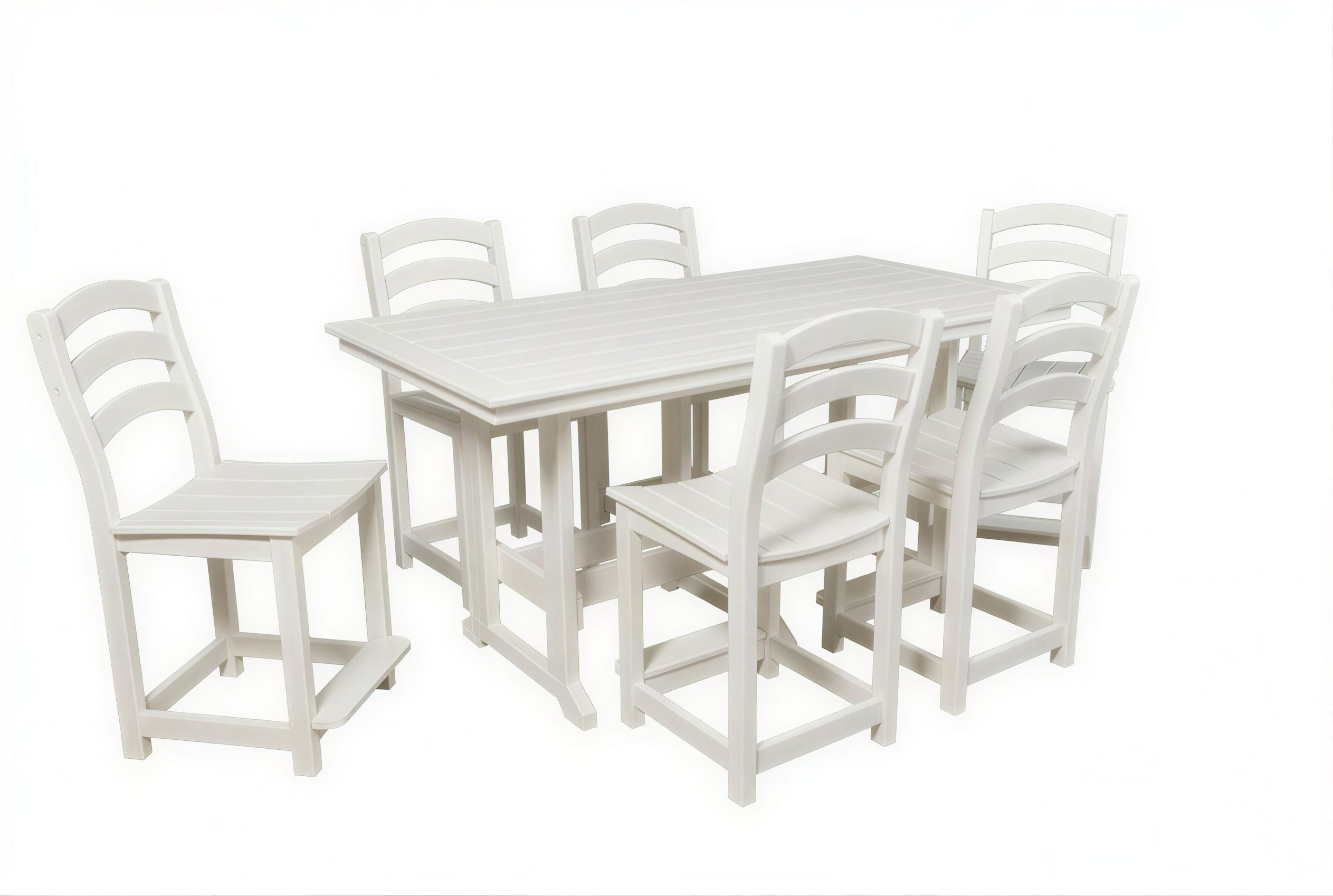 36"x72" Seabreak Table & Chairs Set