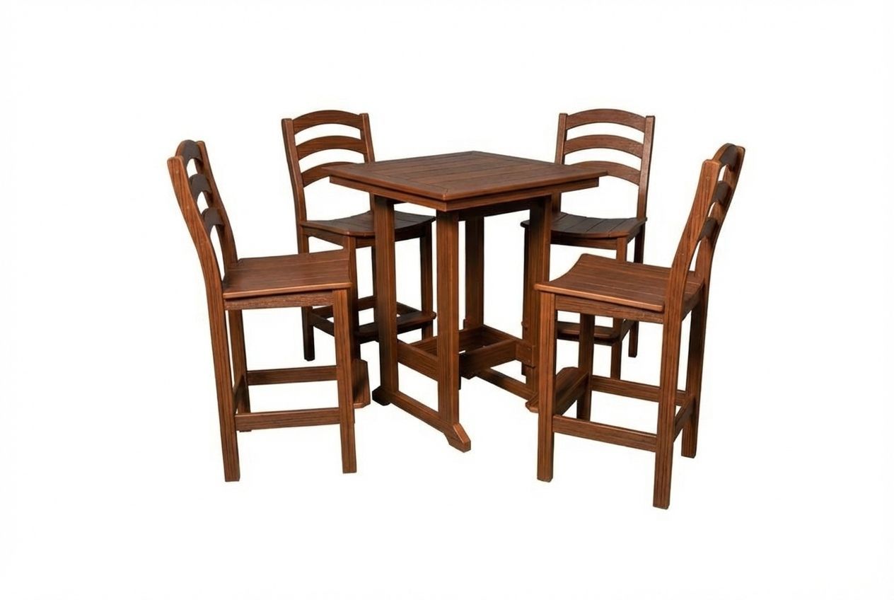 32" Square Table & Chairs Set | Seabreak Collection