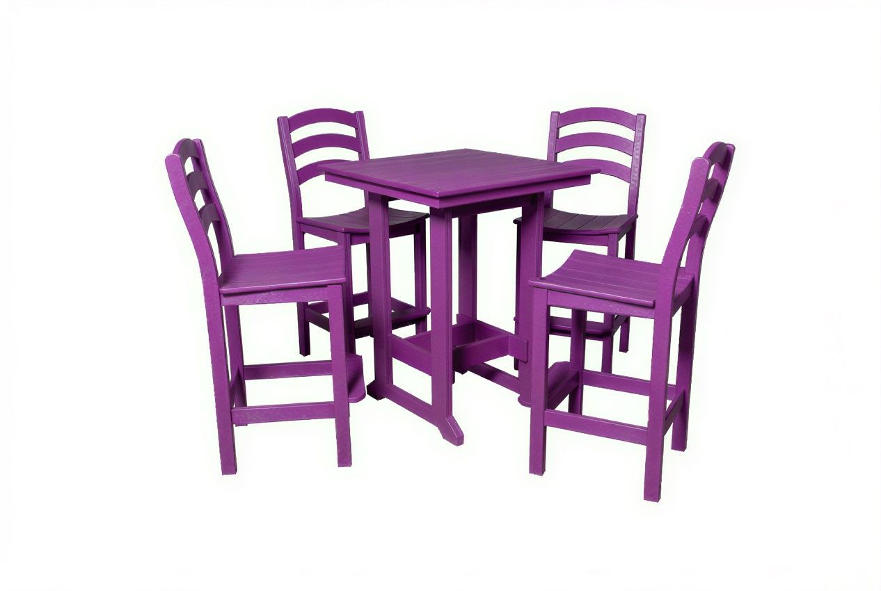 32" Square Table & Chairs Set | Seabreak Collection