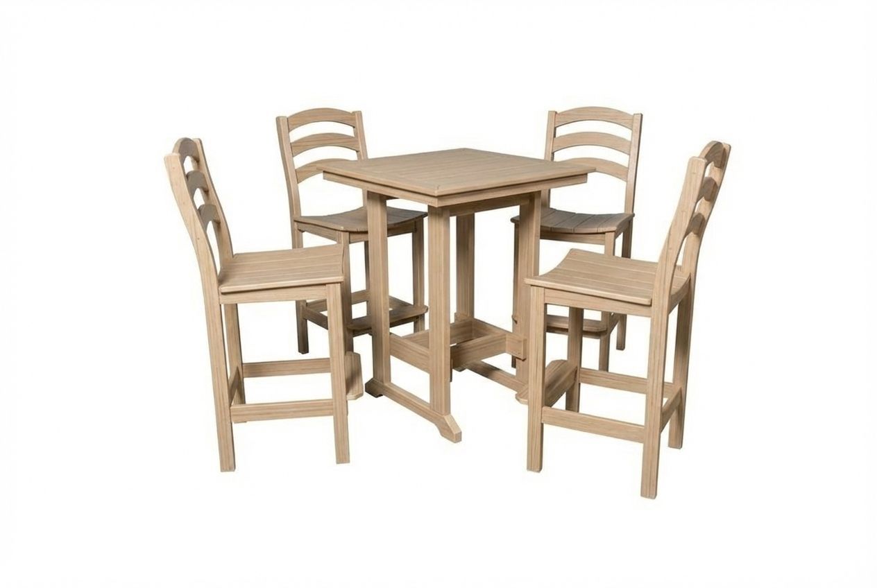 32" Square Table & Chairs Set | Seabreak Collection