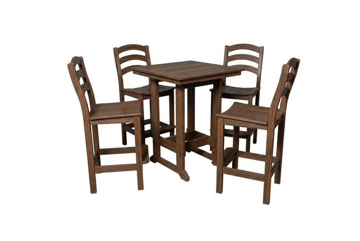 32" Square Table & Chairs Set | Seabreak Collection