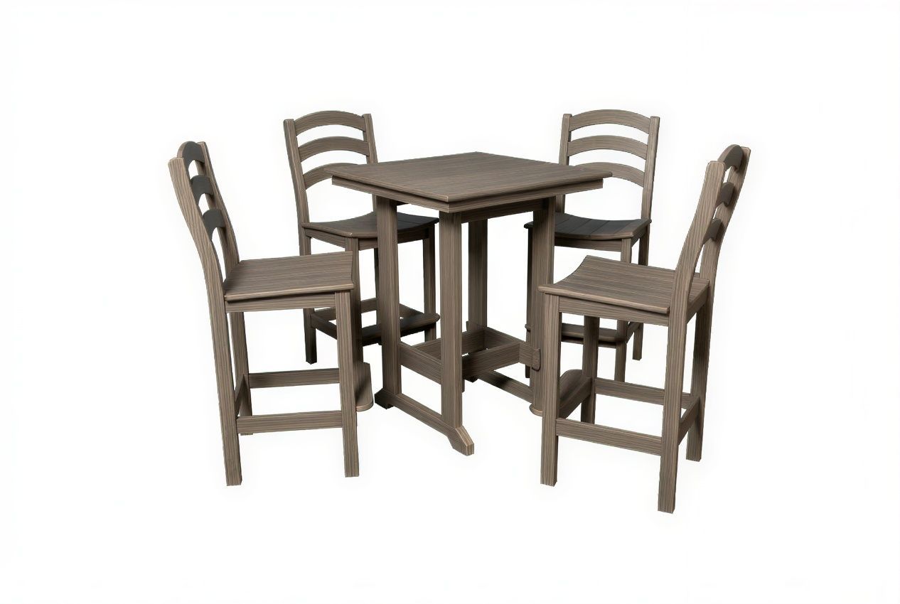 32" Square Table & Chairs Set | Seabreak Collection