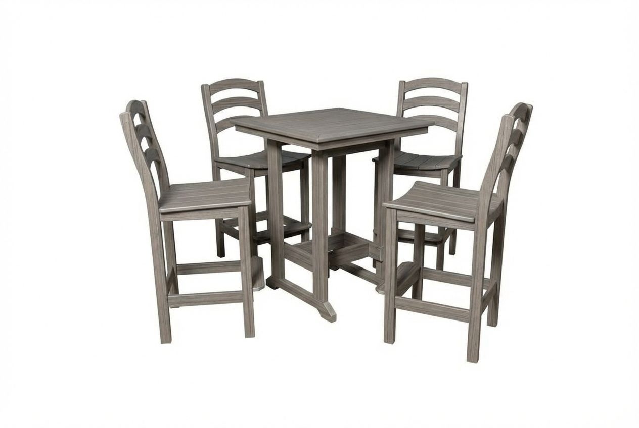 32" Square Table & Chairs Set | Seabreak Collection