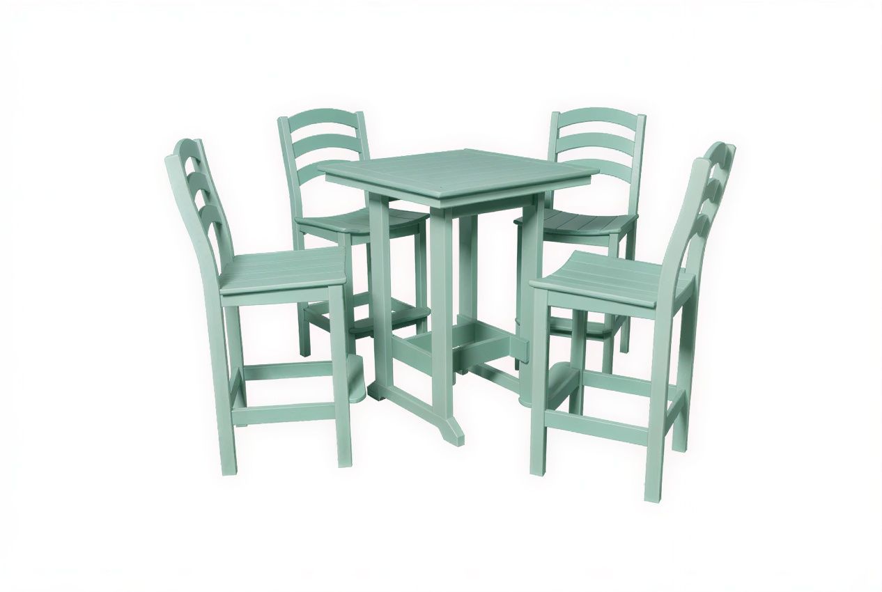 32" Square Table & Chairs Set | Seabreak Collection