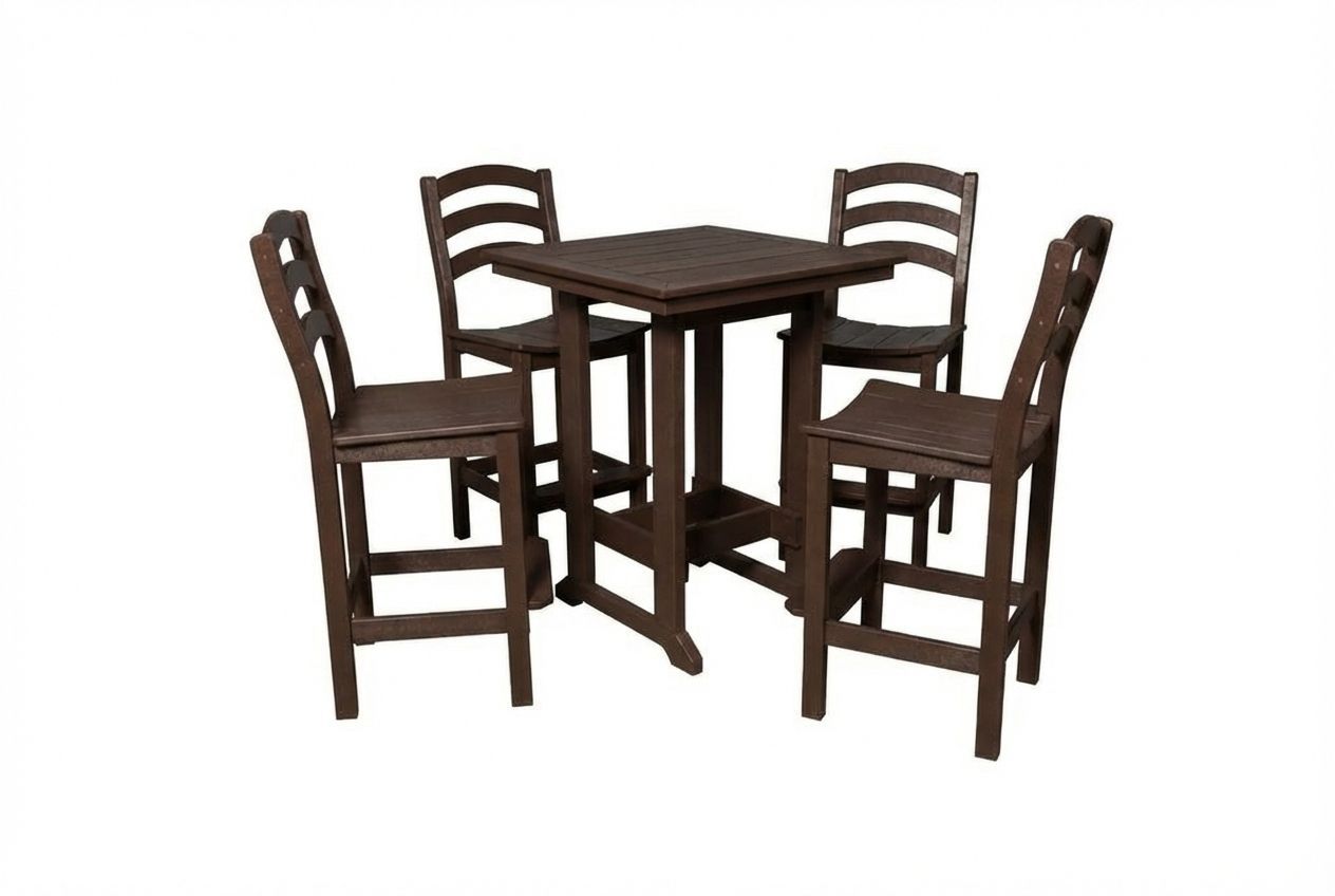 32" Square Table & Chairs Set | Seabreak Collection