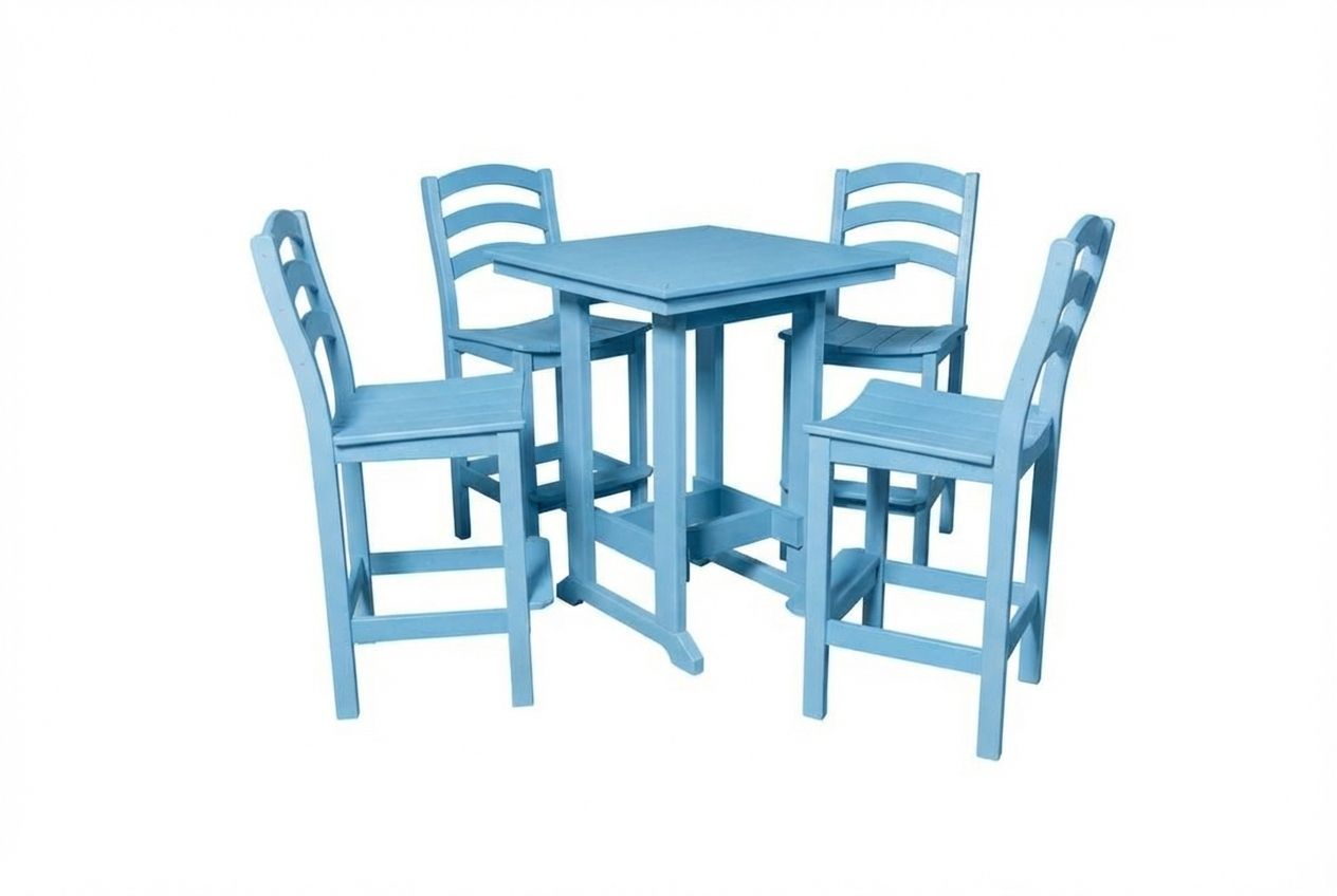 32" Square Table & Chairs Set | Seabreak Collection