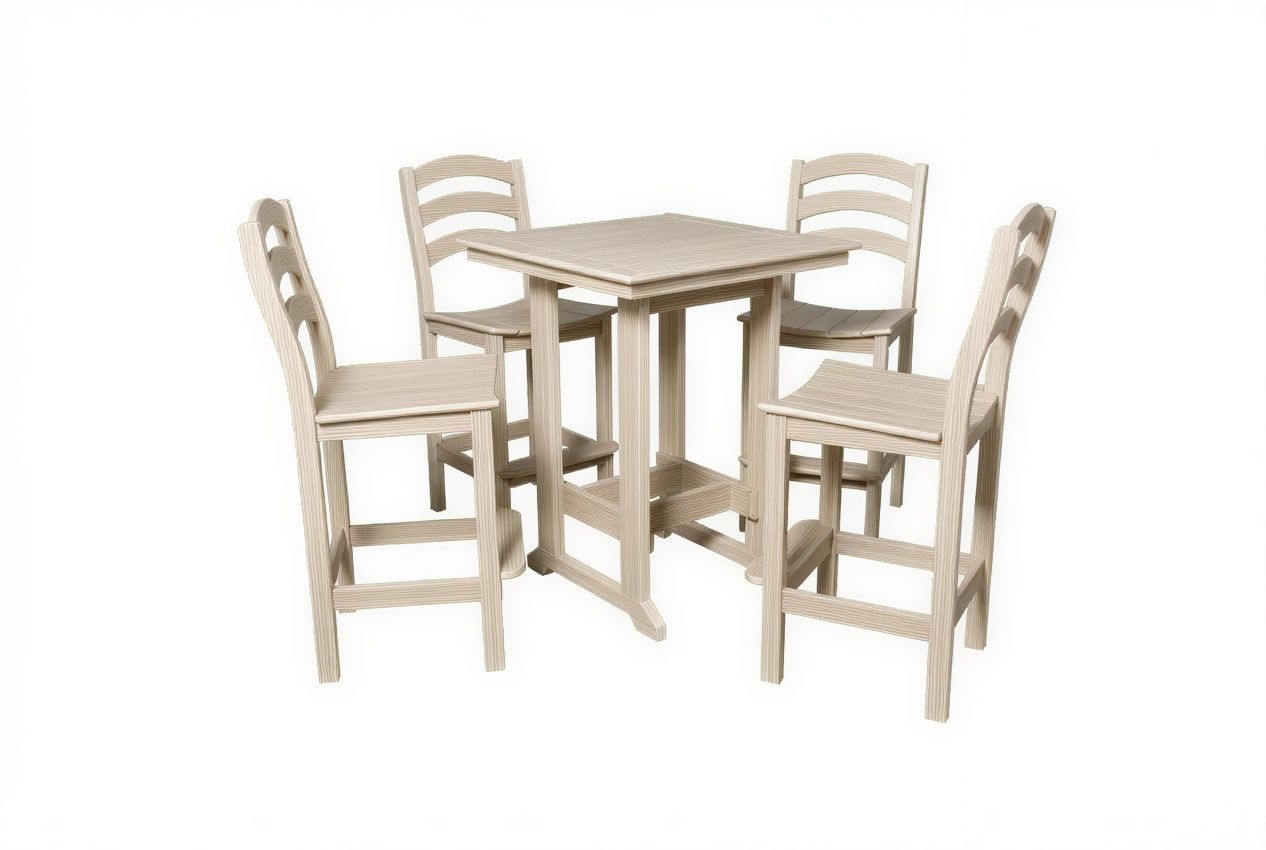 32" Square Table & Chairs Set | Seabreak Collection