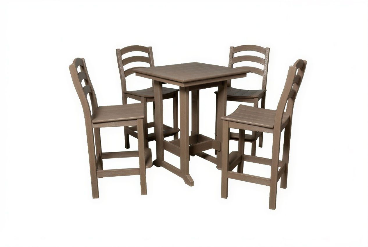 32" Square Table & Chairs Set | Seabreak Collection