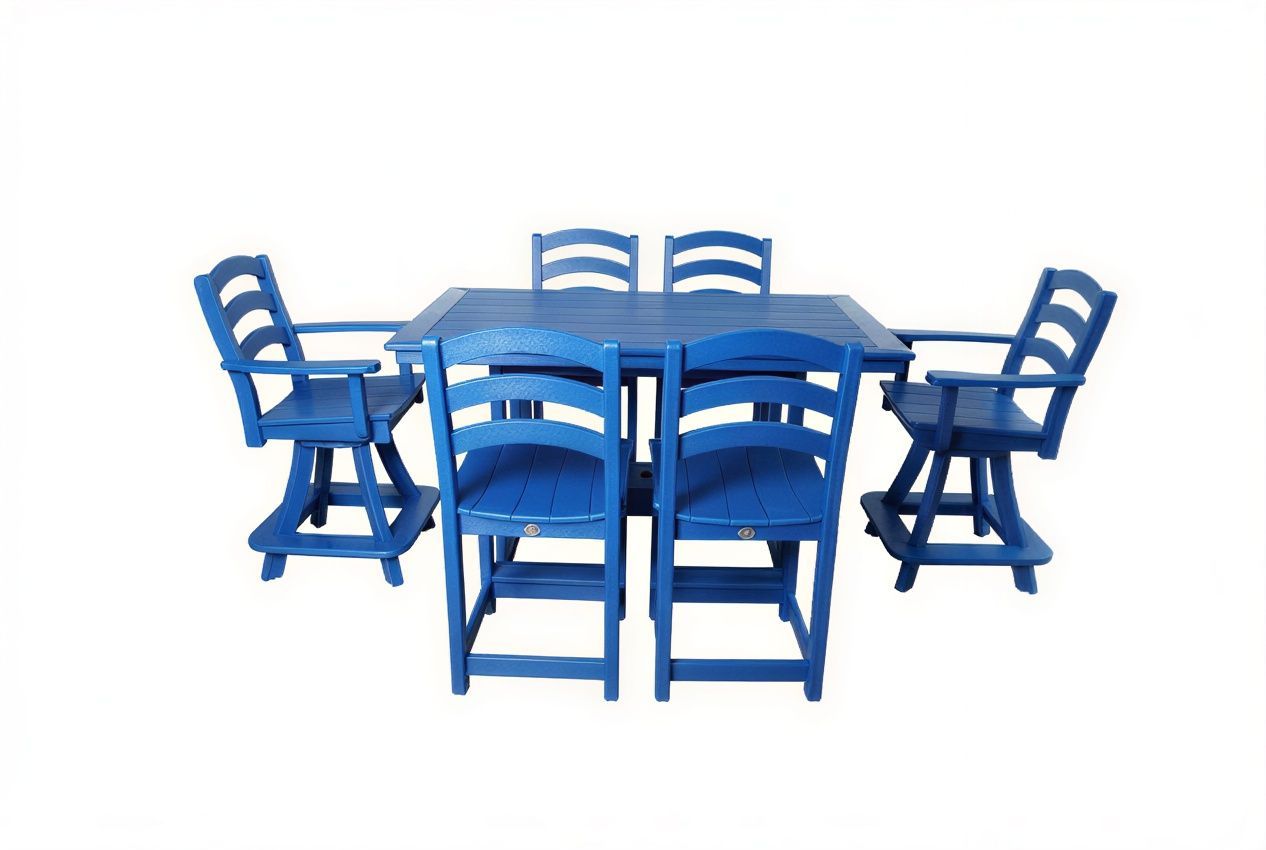 36"x60" Seabreak Table & Chairs Set