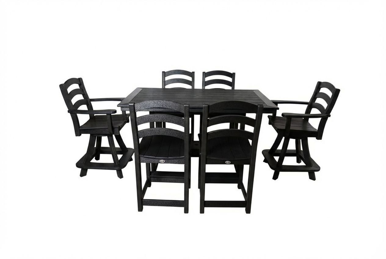 36"x60" Seabreak Table & Chairs Set