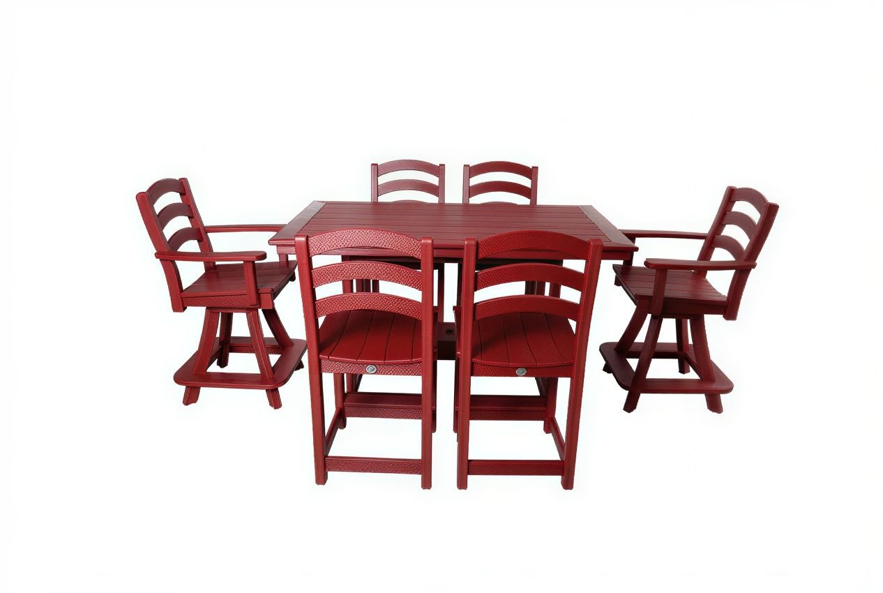 36"x60" Seabreak Table & Chairs Set