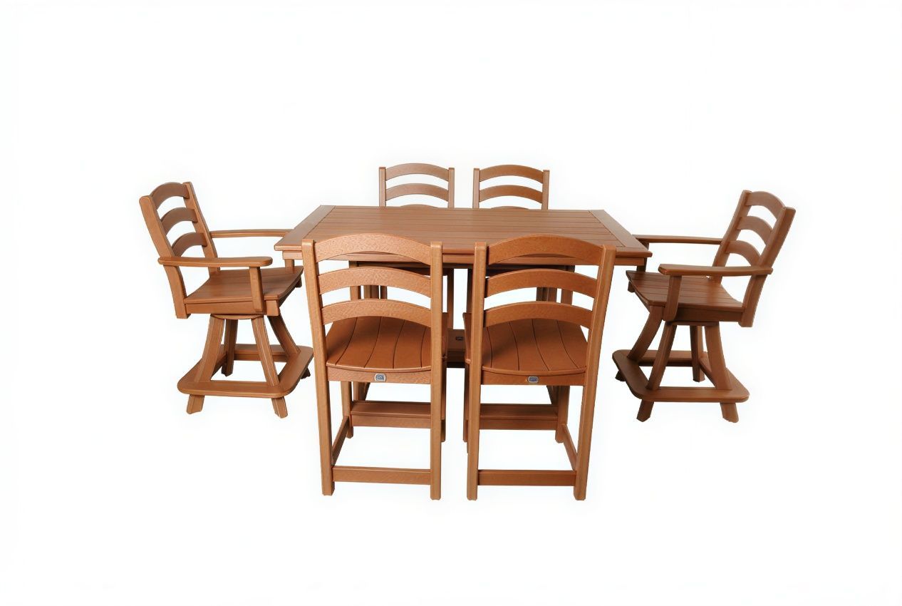 36"x60" Seabreak Table & Chairs Set