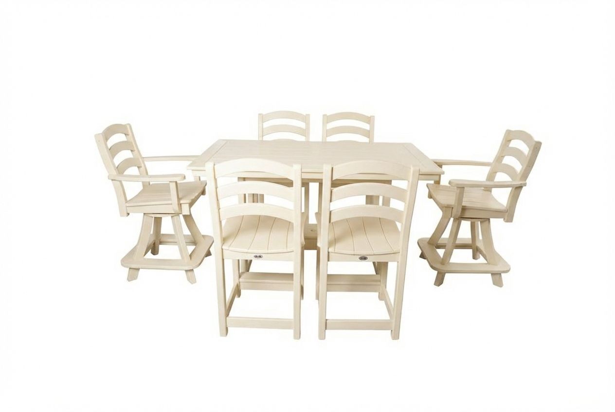 36"x60" Seabreak Table & Chairs Set