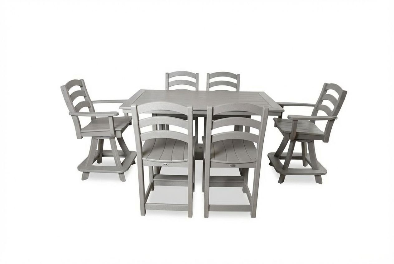 36"x60" Seabreak Table & Chairs Set
