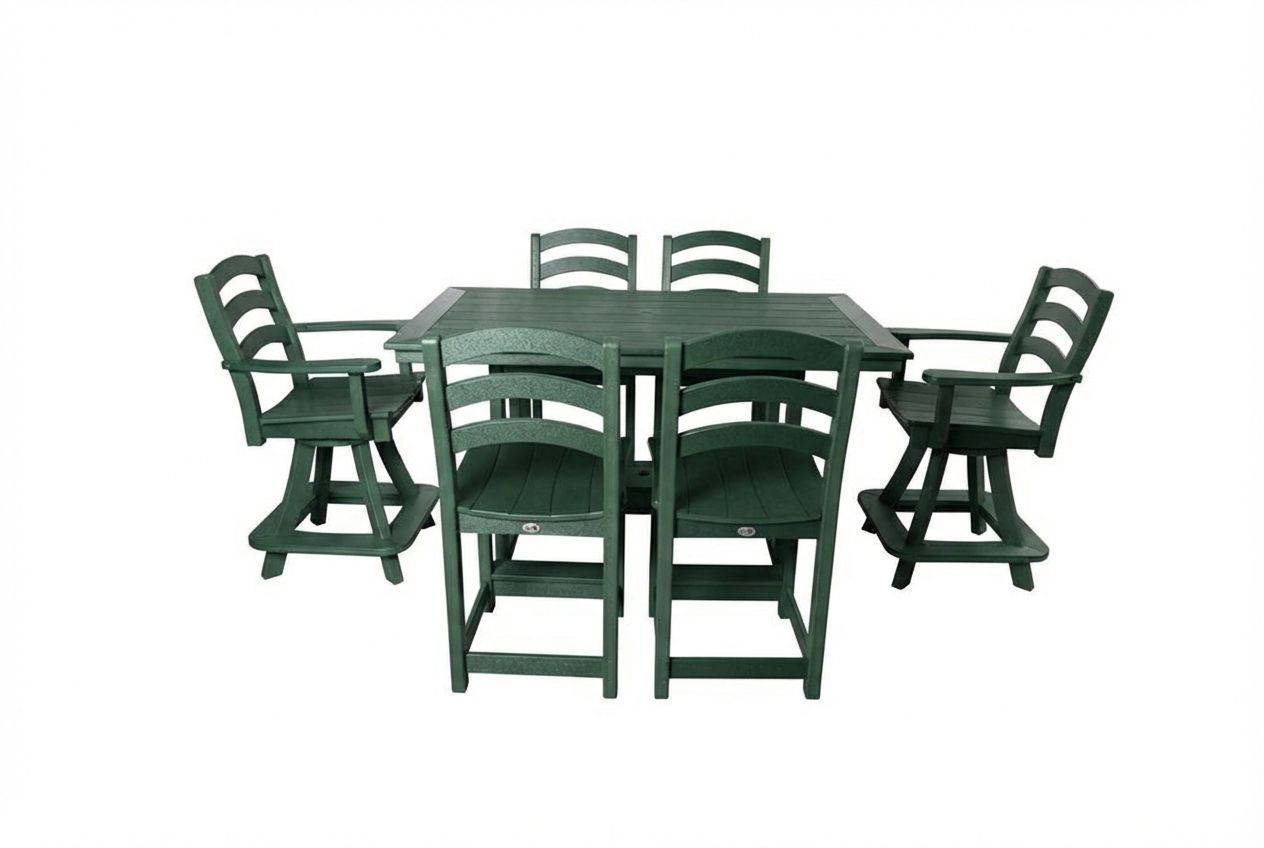 36"x60" Seabreak Table & Chairs Set