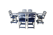 36"x60" Seabreak Table & Chairs Set