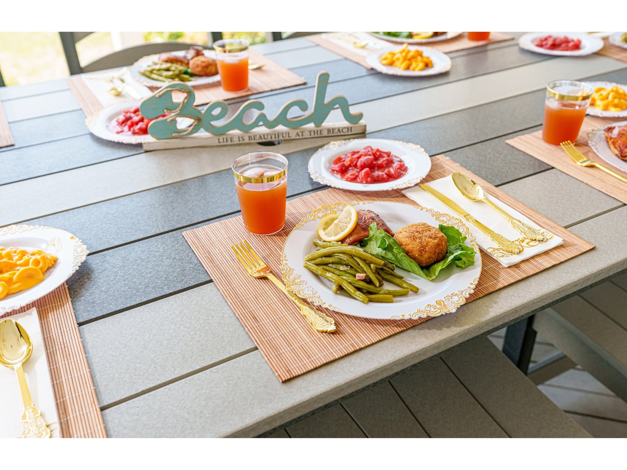 96" Rectangular Table | Seabreak Collection