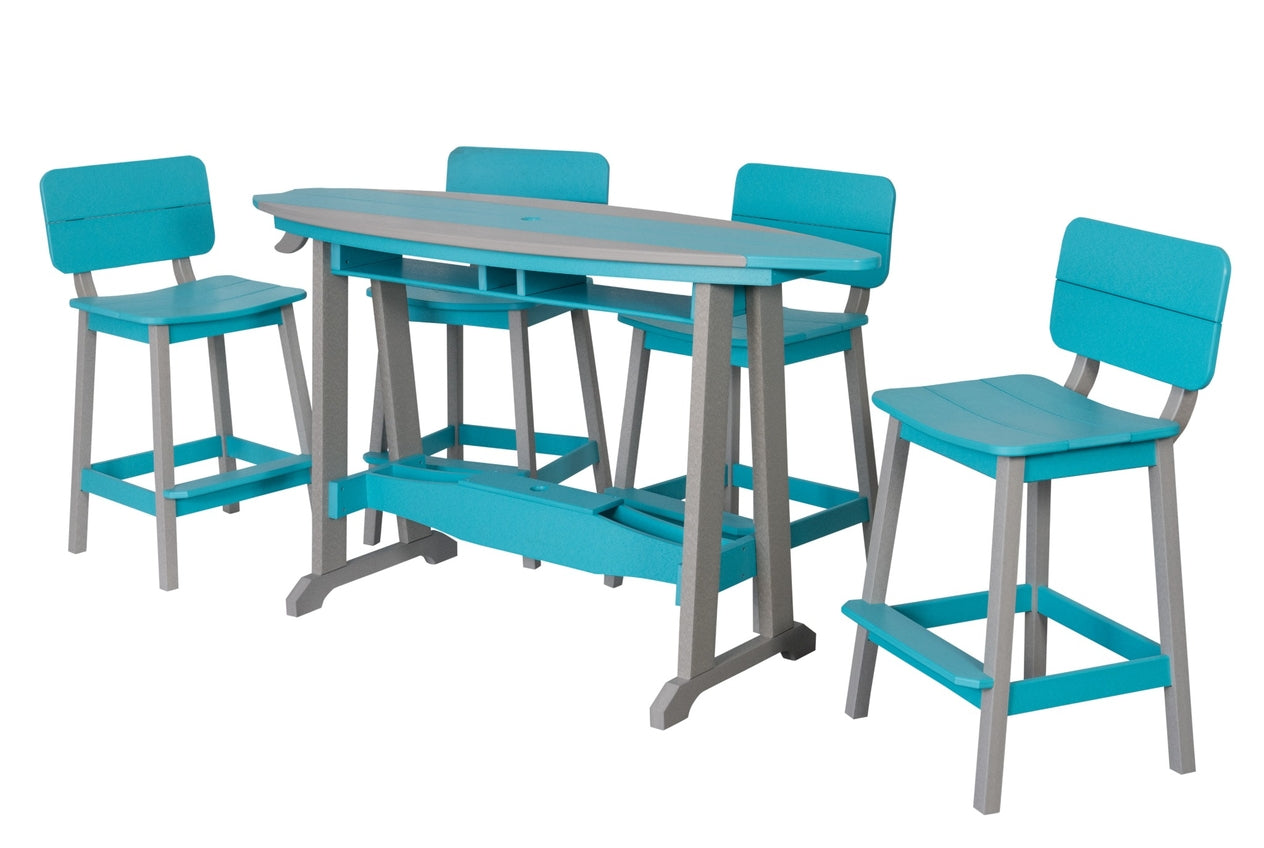 6' SurfAira Table & Chairs Set