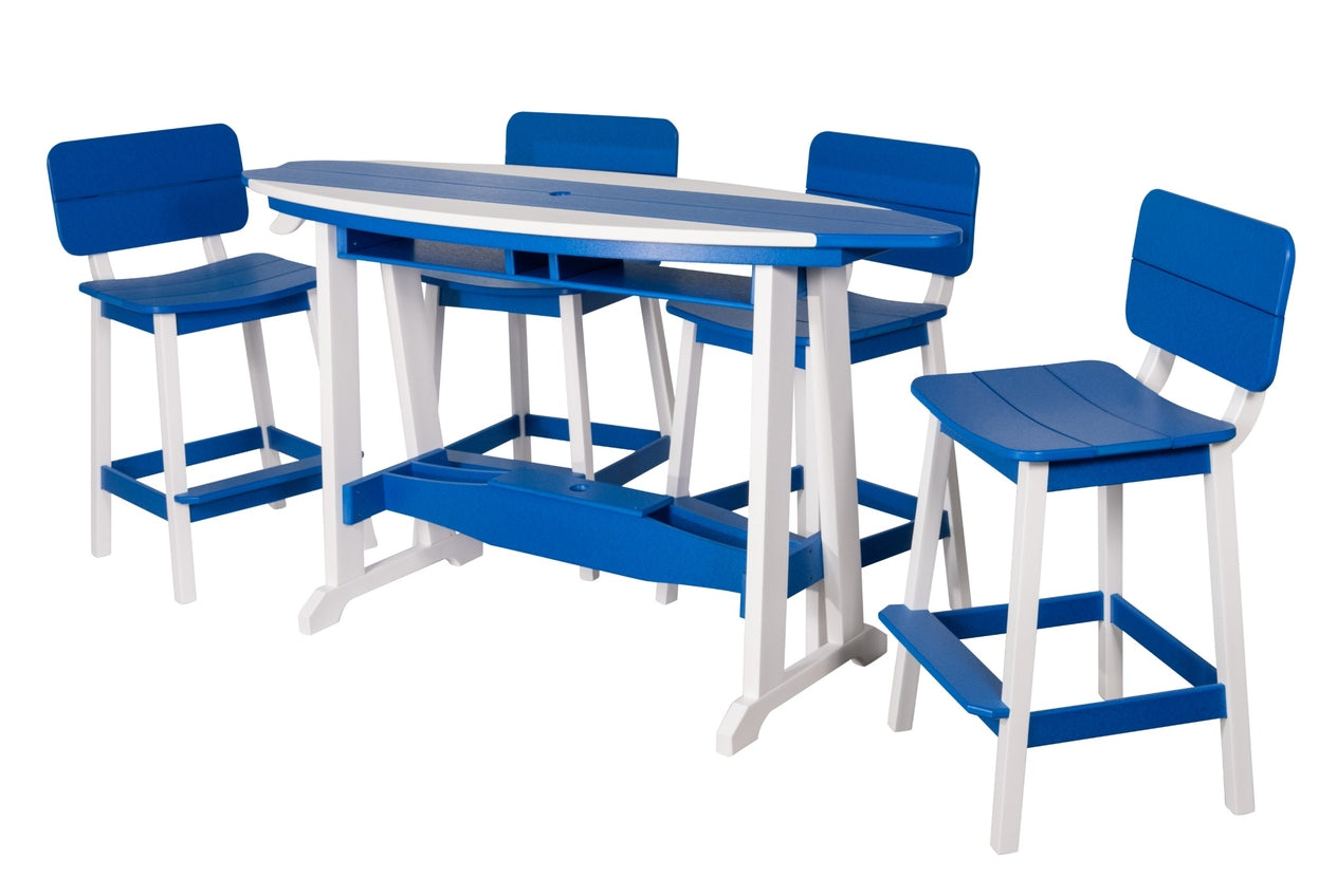 6' SurfAira Table & Chairs Set