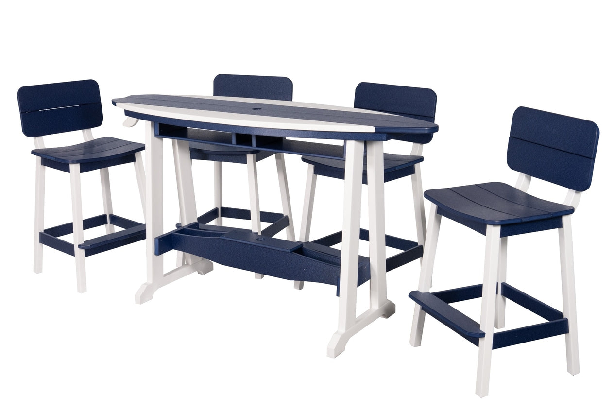 6' SurfAira Table & Chairs Set