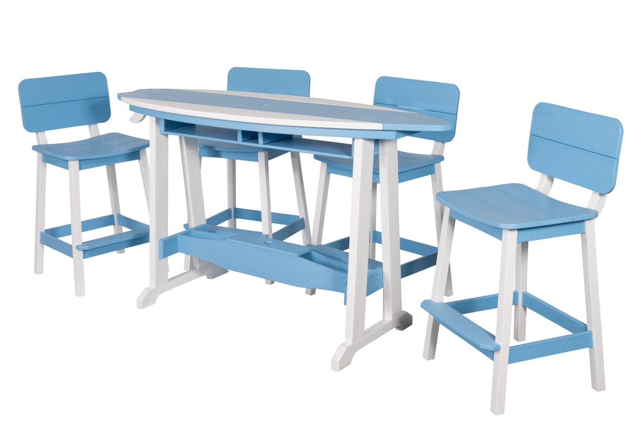 6' SurfAira Table & Chairs Set