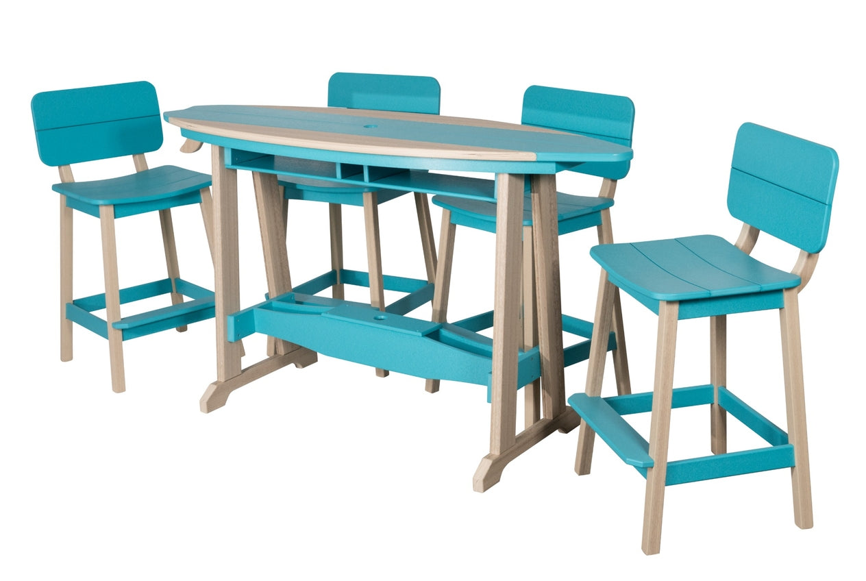 6' SurfAira Table & Chairs Set