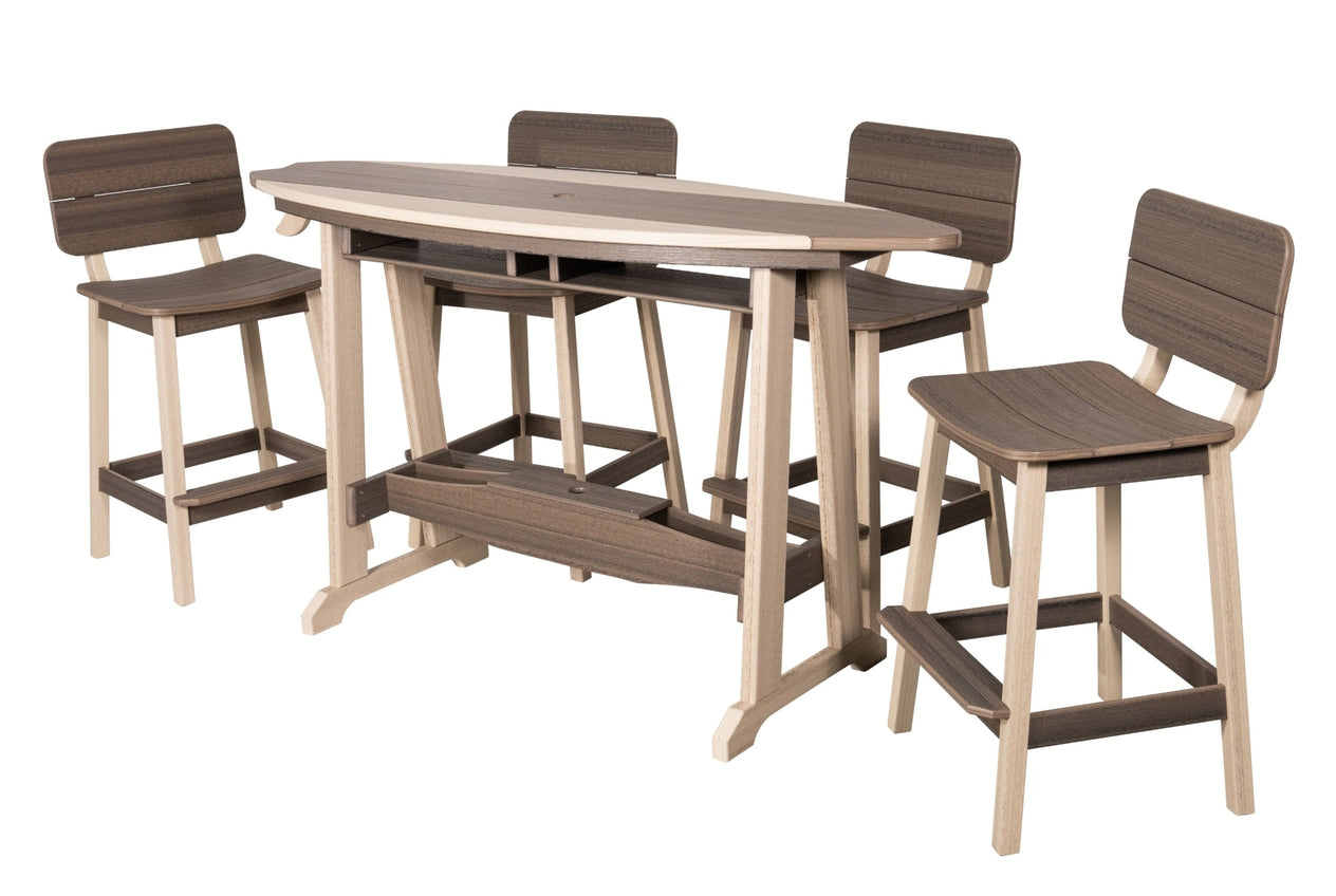 6' SurfAira Table & Chairs Set