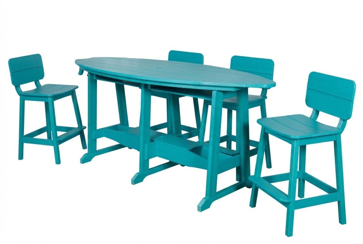 8' SurfAira Table & Chairs Set