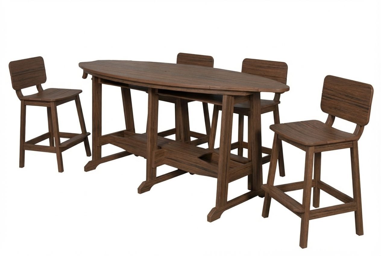 8' SurfAira Table & Chairs Set