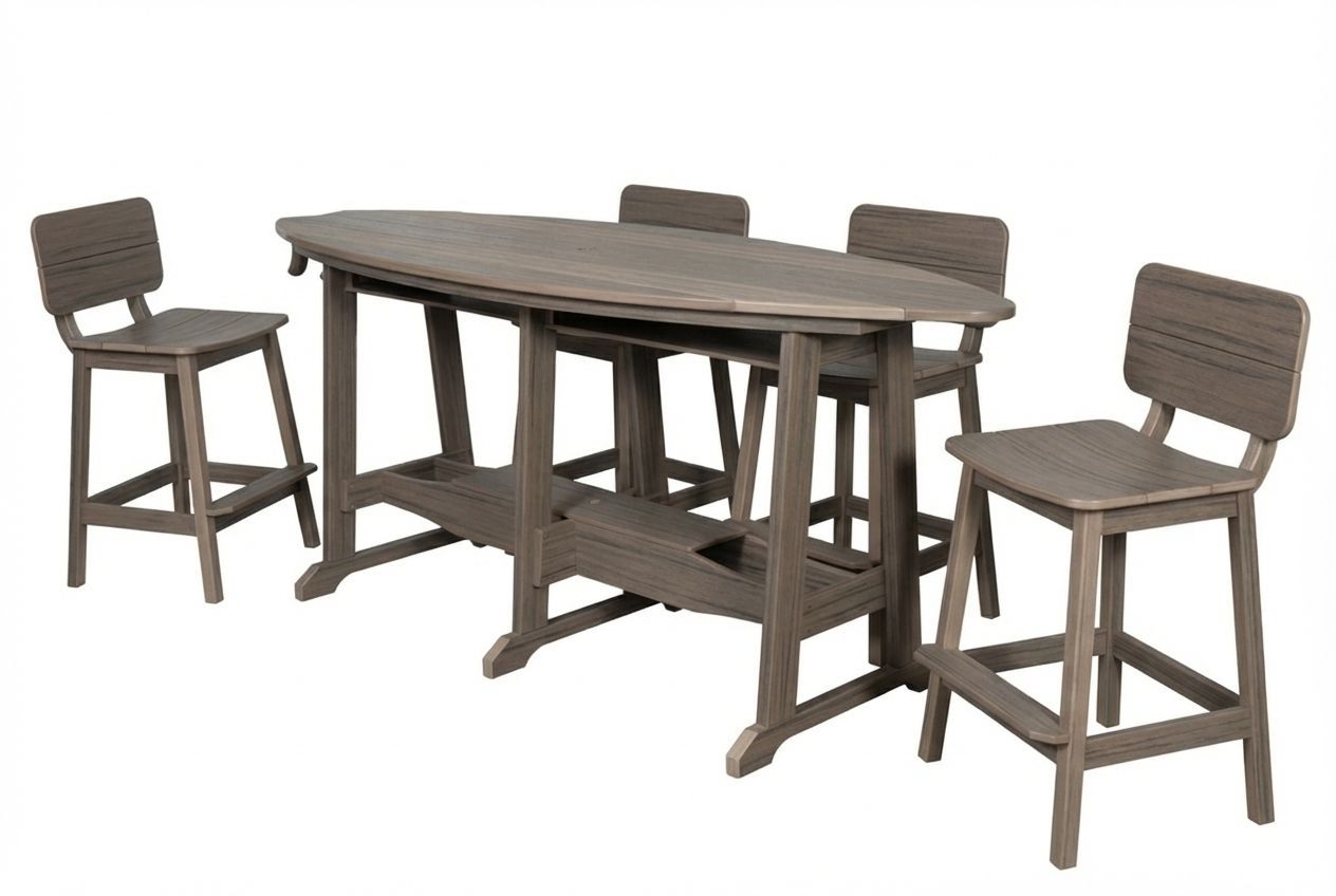 8' SurfAira Table & Chairs Set