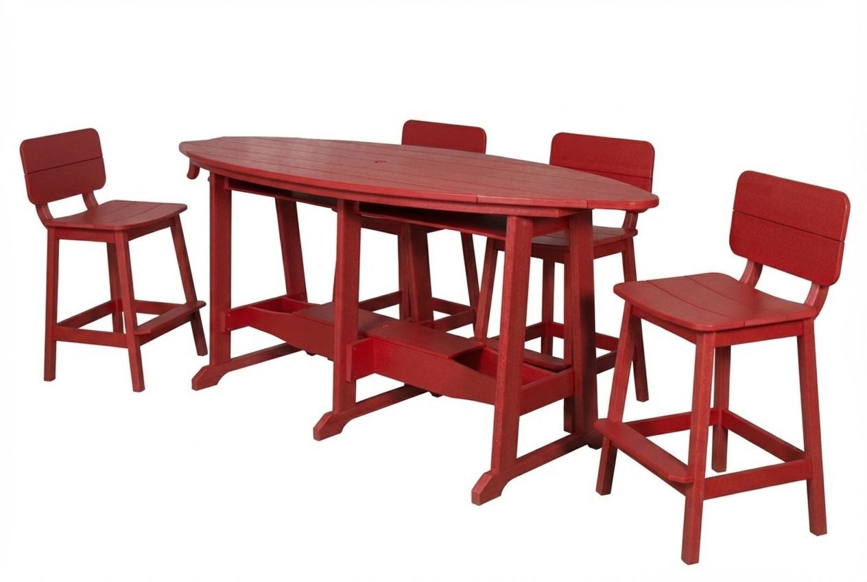 8' SurfAira Table & Chairs Set