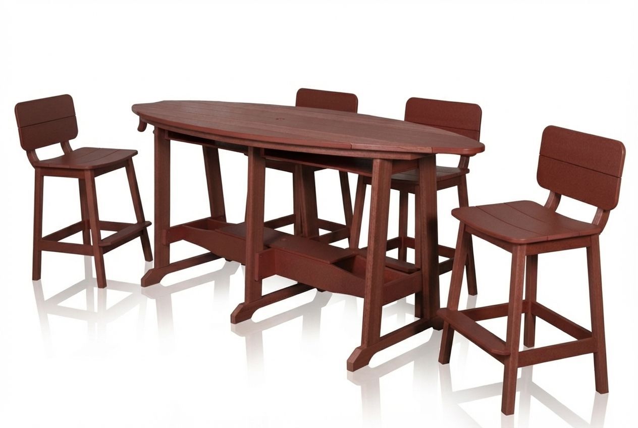 8' SurfAira Table & Chairs Set