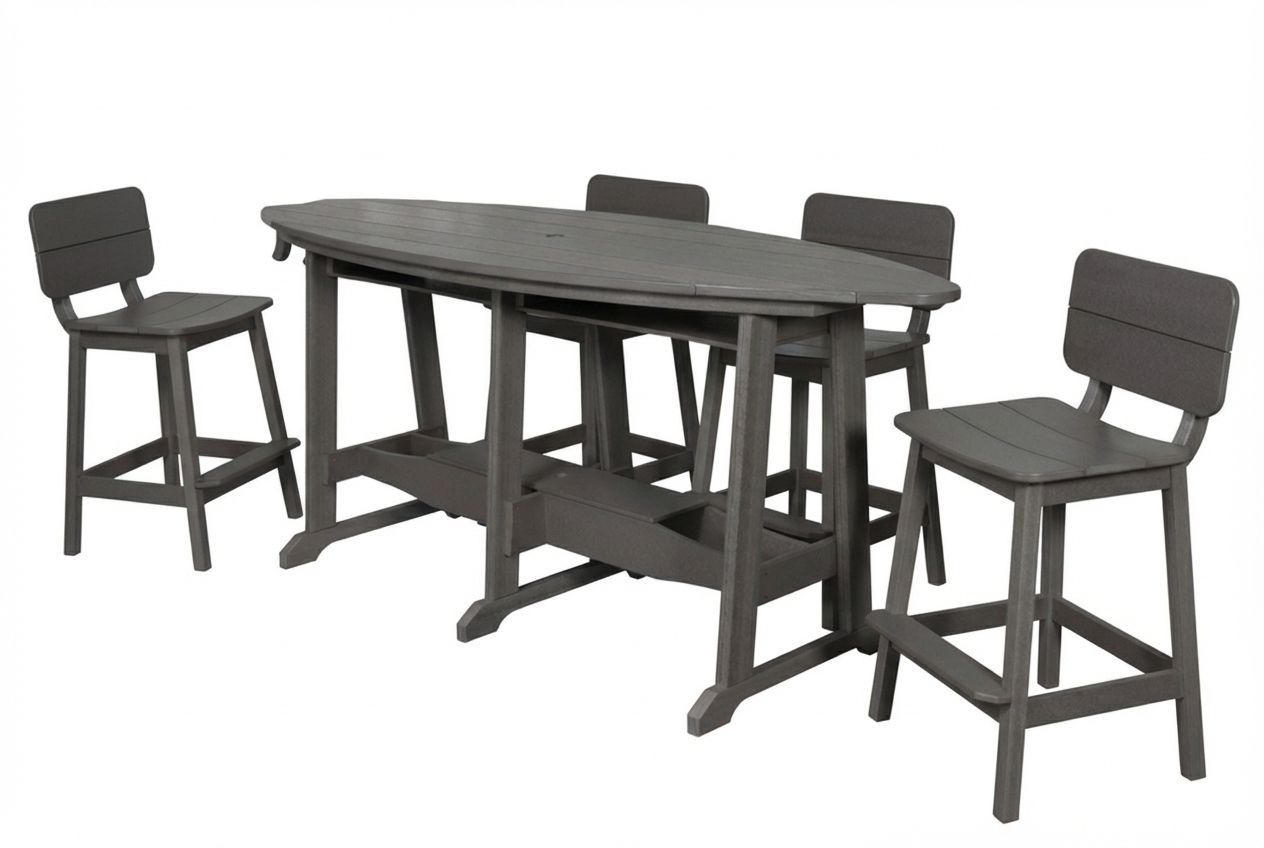 8' SurfAira Table & Chairs Set