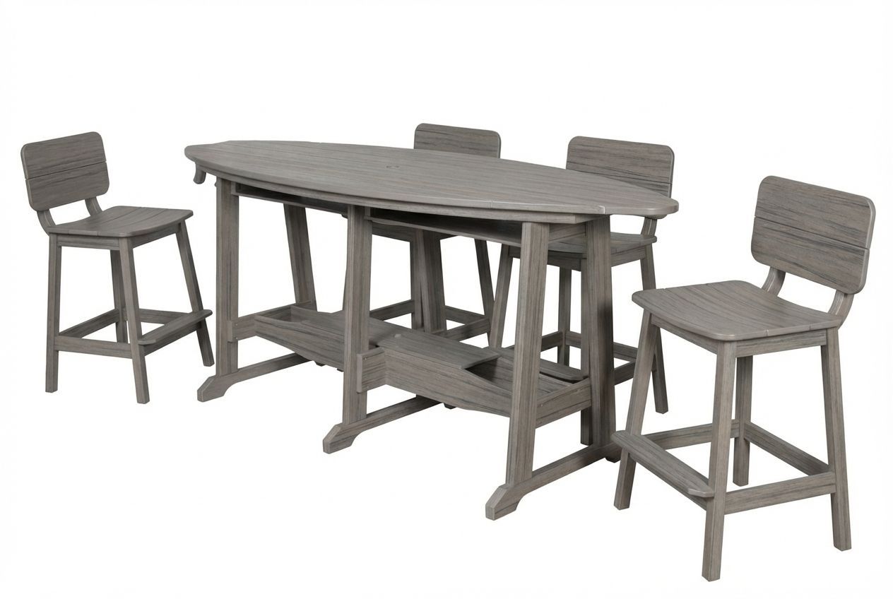 8' SurfAira Table & Chairs Set