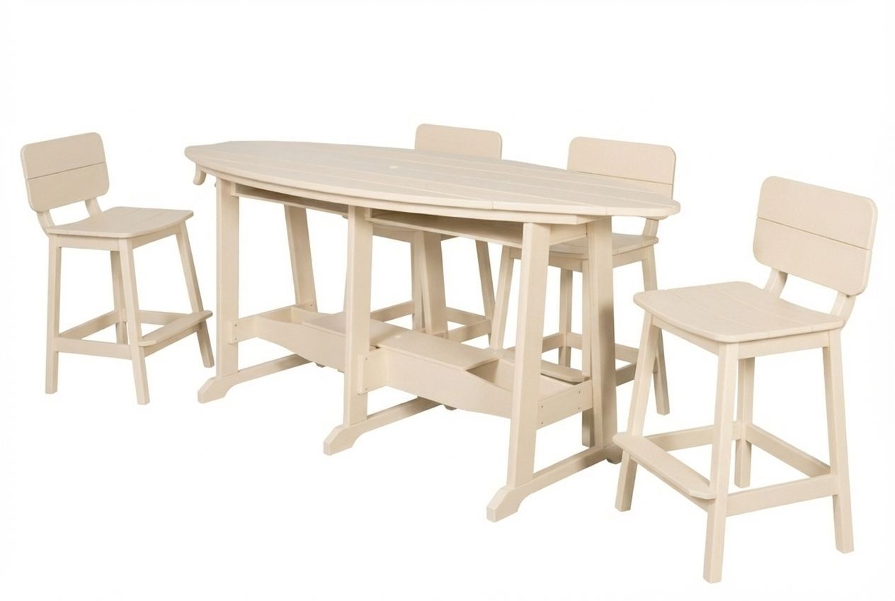 8' SurfAira Table & Chairs Set