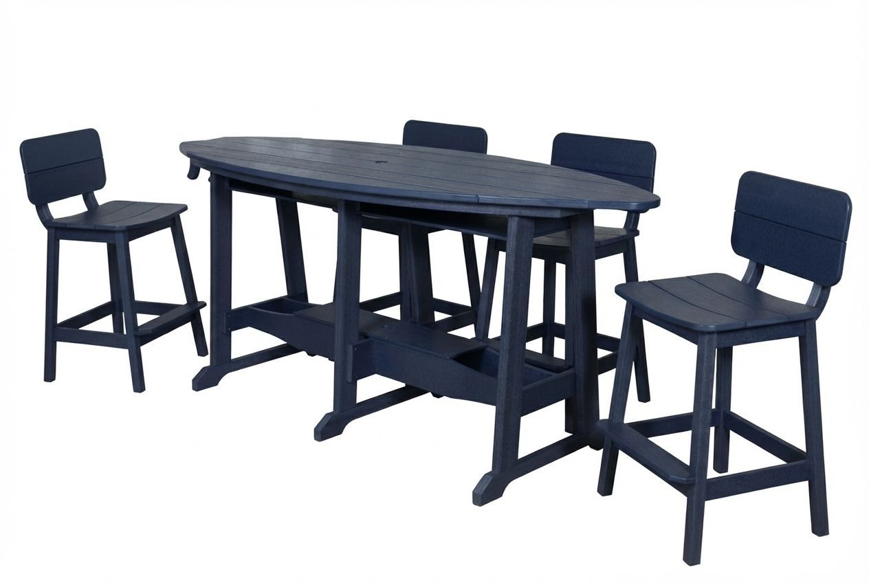 8' SurfAira Table & Chairs Set