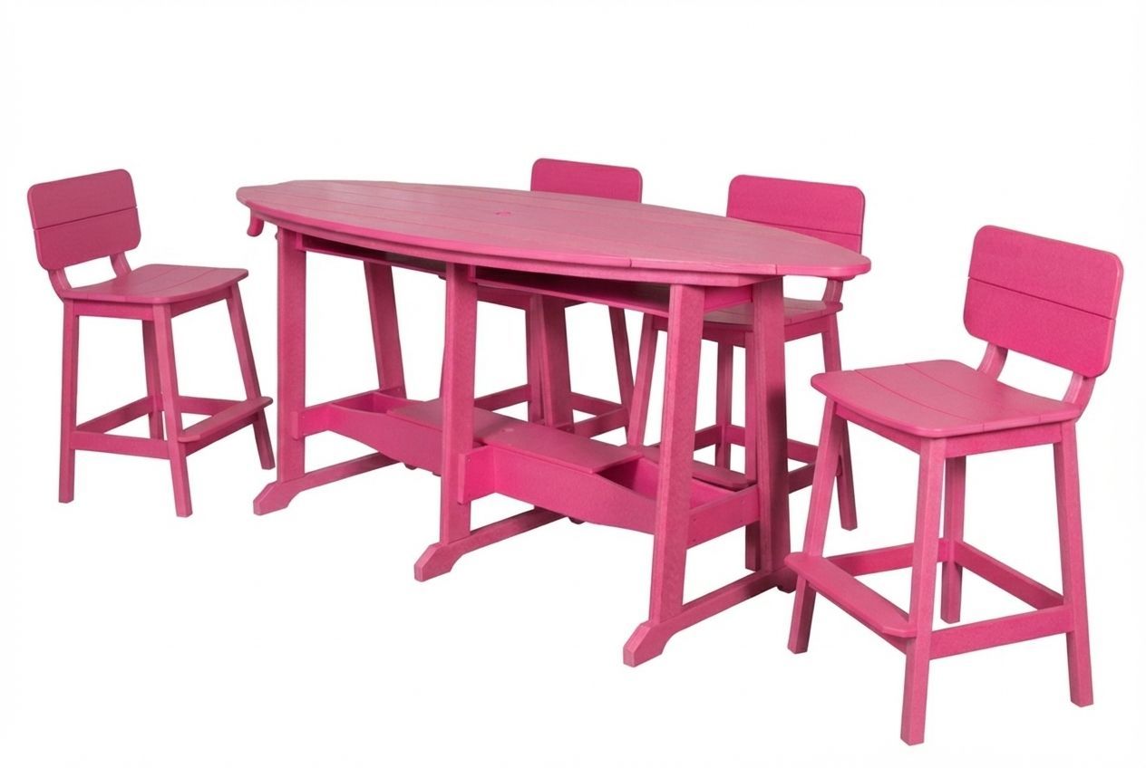 8' SurfAira Table & Chairs Set