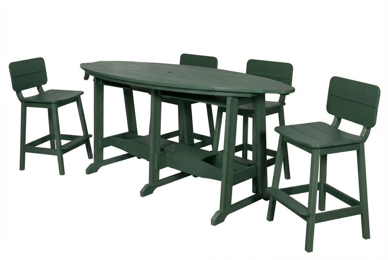 8' SurfAira Table & Chairs Set