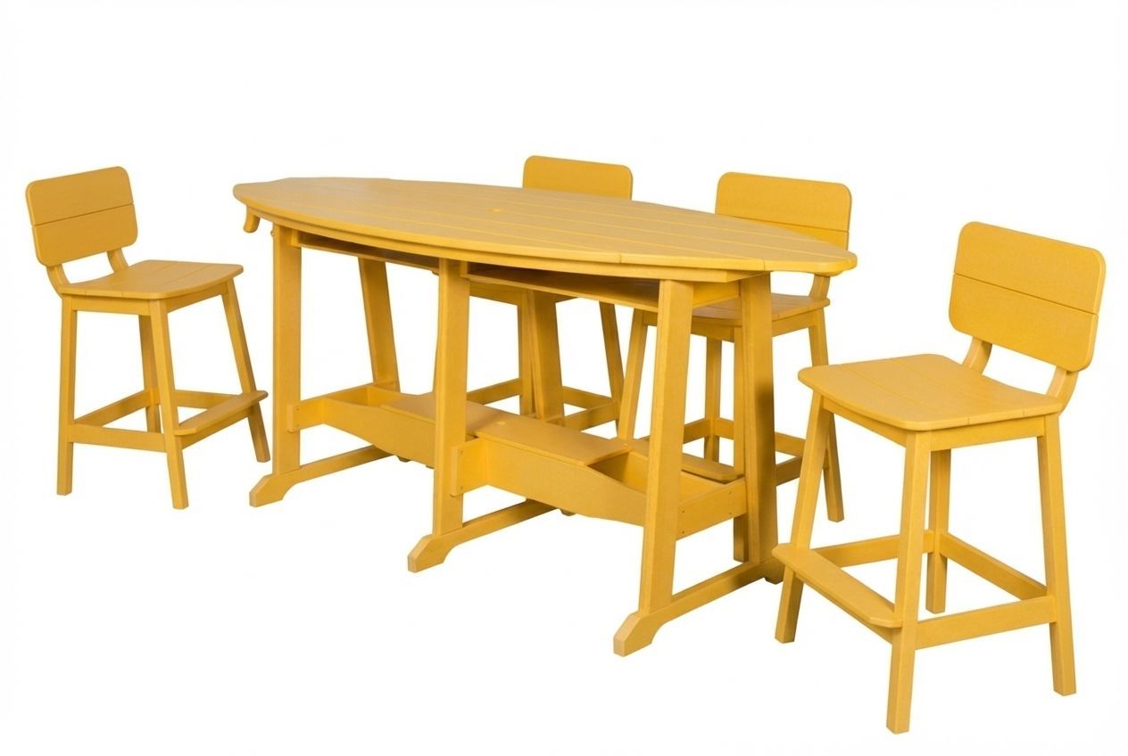 8' SurfAira Table & Chairs Set