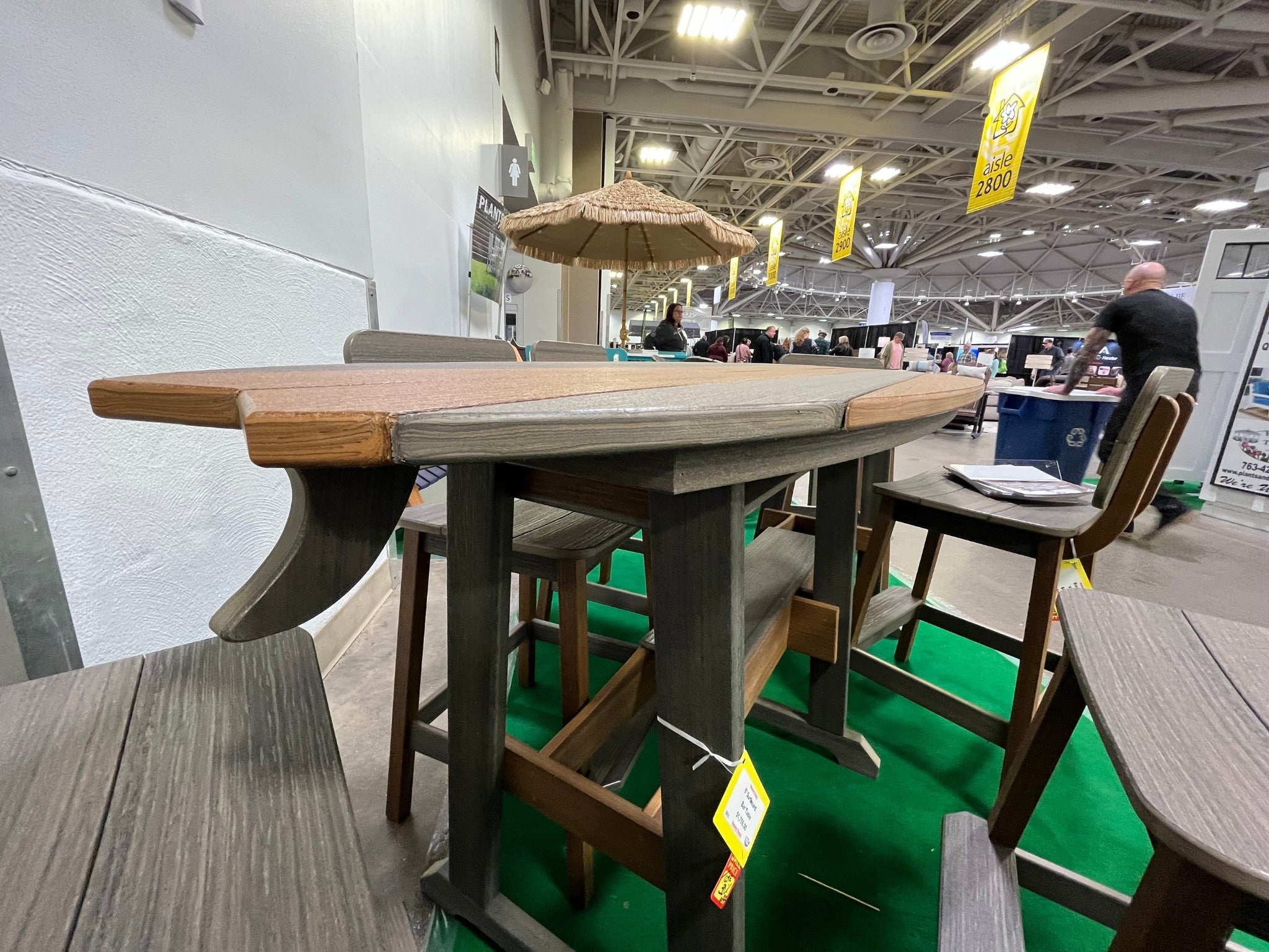 8' Surfboard Table | SurfAira Collection