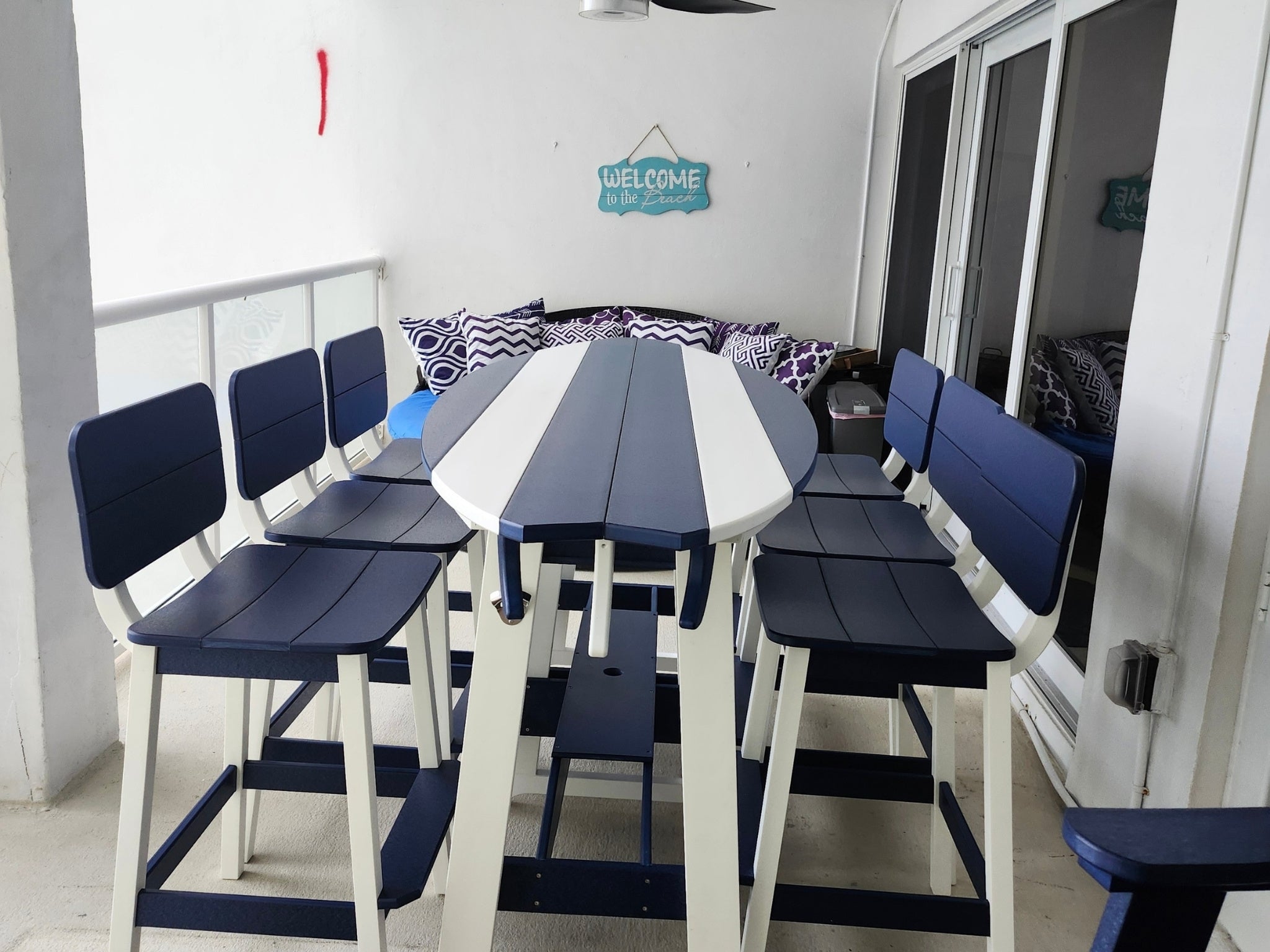 8' Surfboard Table | SurfAira Collection