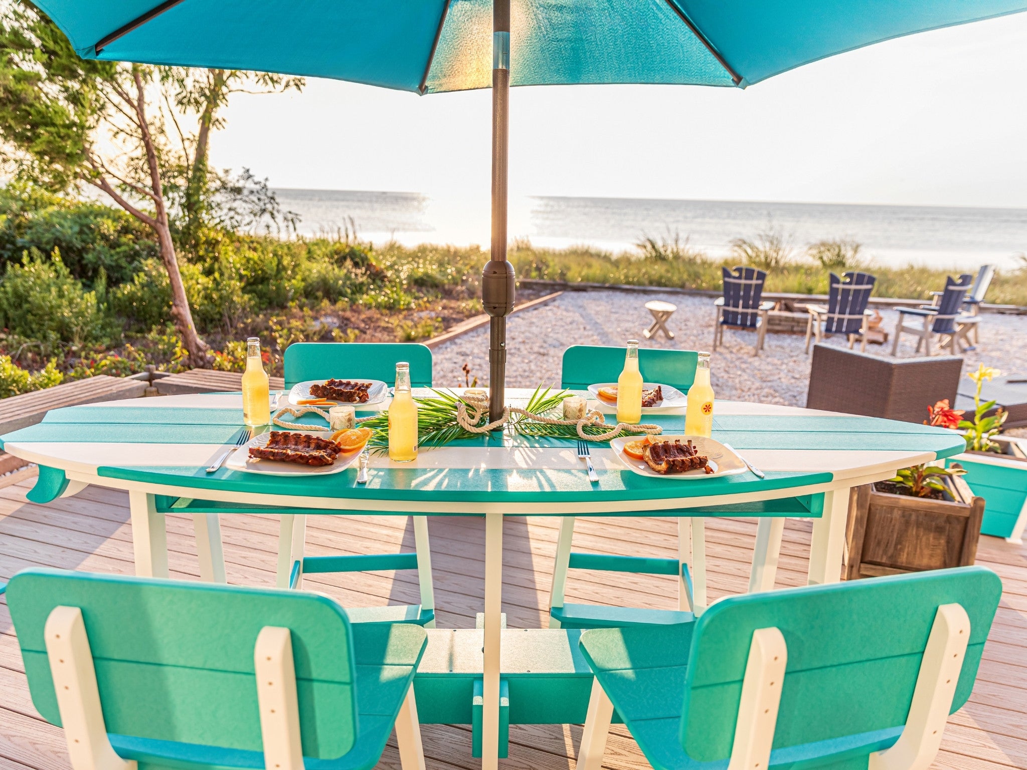 8' Surfboard Table | SurfAira Collection